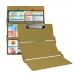 WhiteCoat Clipboard® Trifold - Tactical Brown Veterinary Medicine Edition